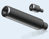 Gewindestift mit Innensechskant